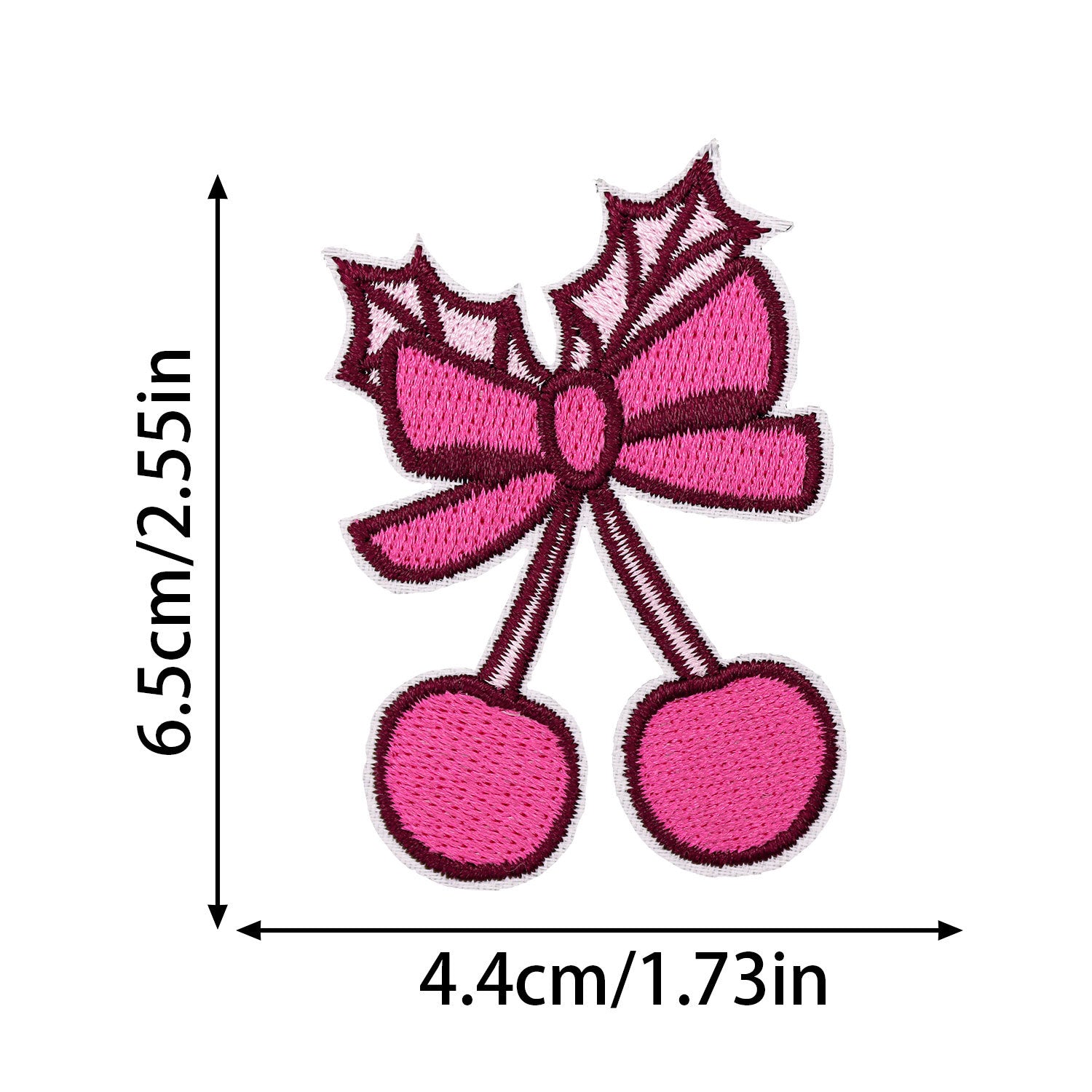 Wholesale Pink Christmas Series Embroidered Patch